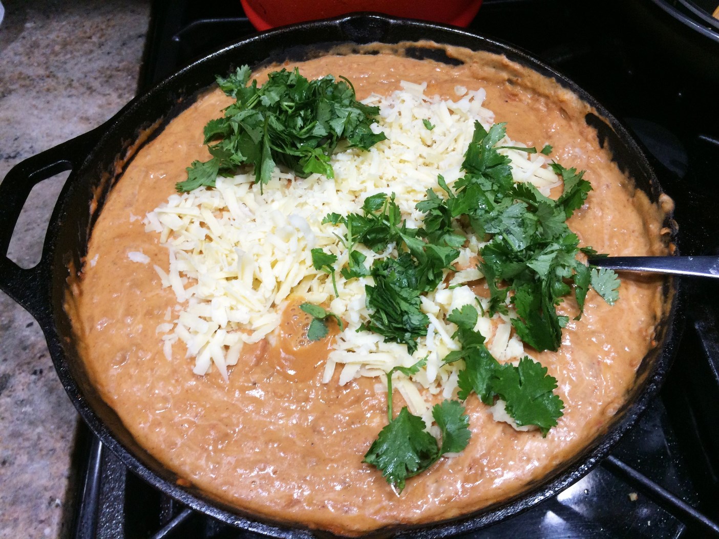 Cast Iron Bean Dip