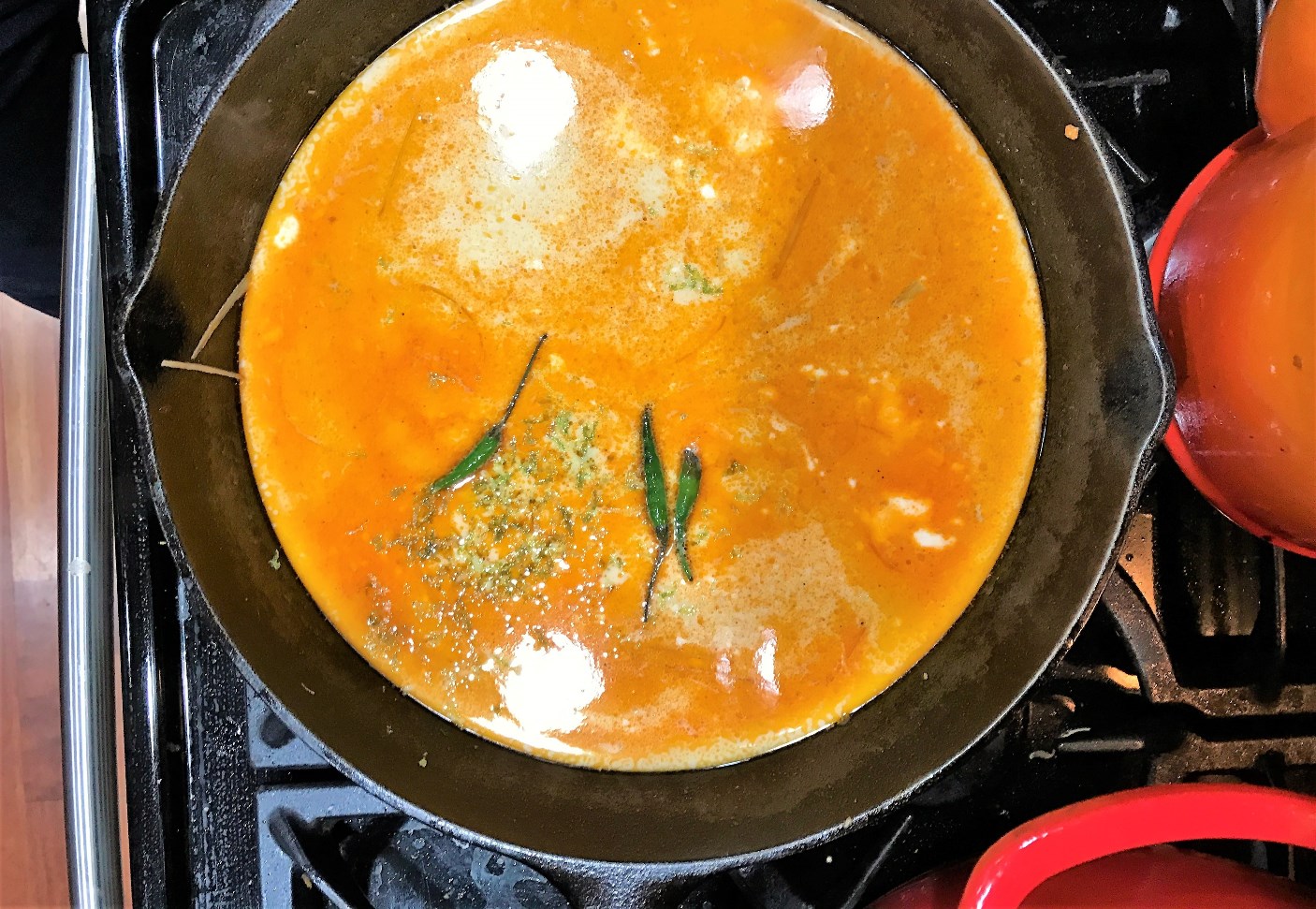 Thai Red Curry with Roasted Cauliflower